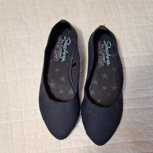 Skechers Kids Navy Dress Flats